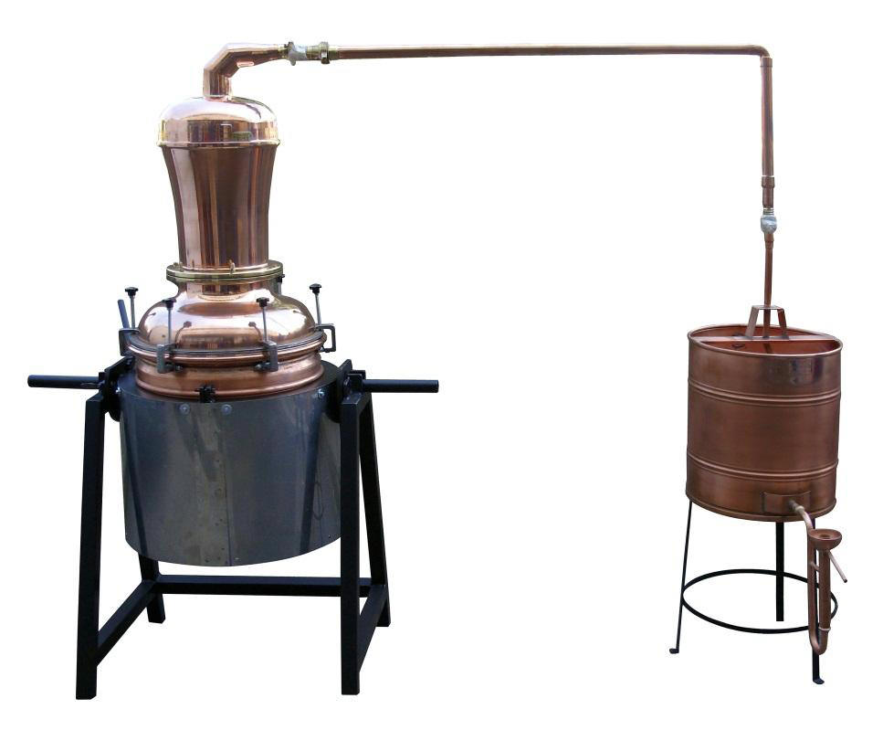 Copper Stills for distillation of wine, cider, mead etc